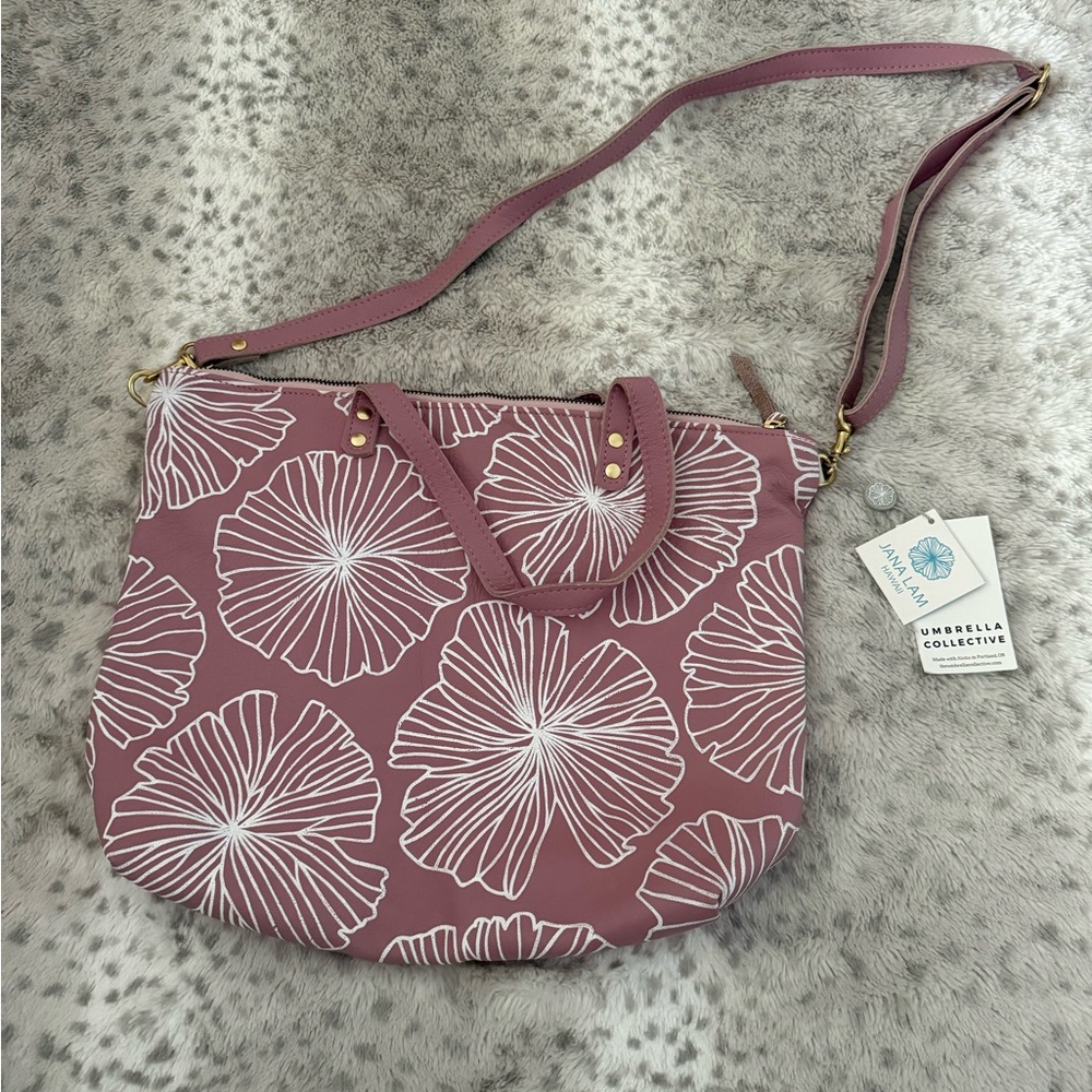 Limited Edition Jana Lam x Umbrella Collective Seaflower Bag in Lavender